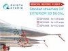 Quinta Studio QP35006 Remove Before Flight standart external streamer 24, 20 Pcs 1/35